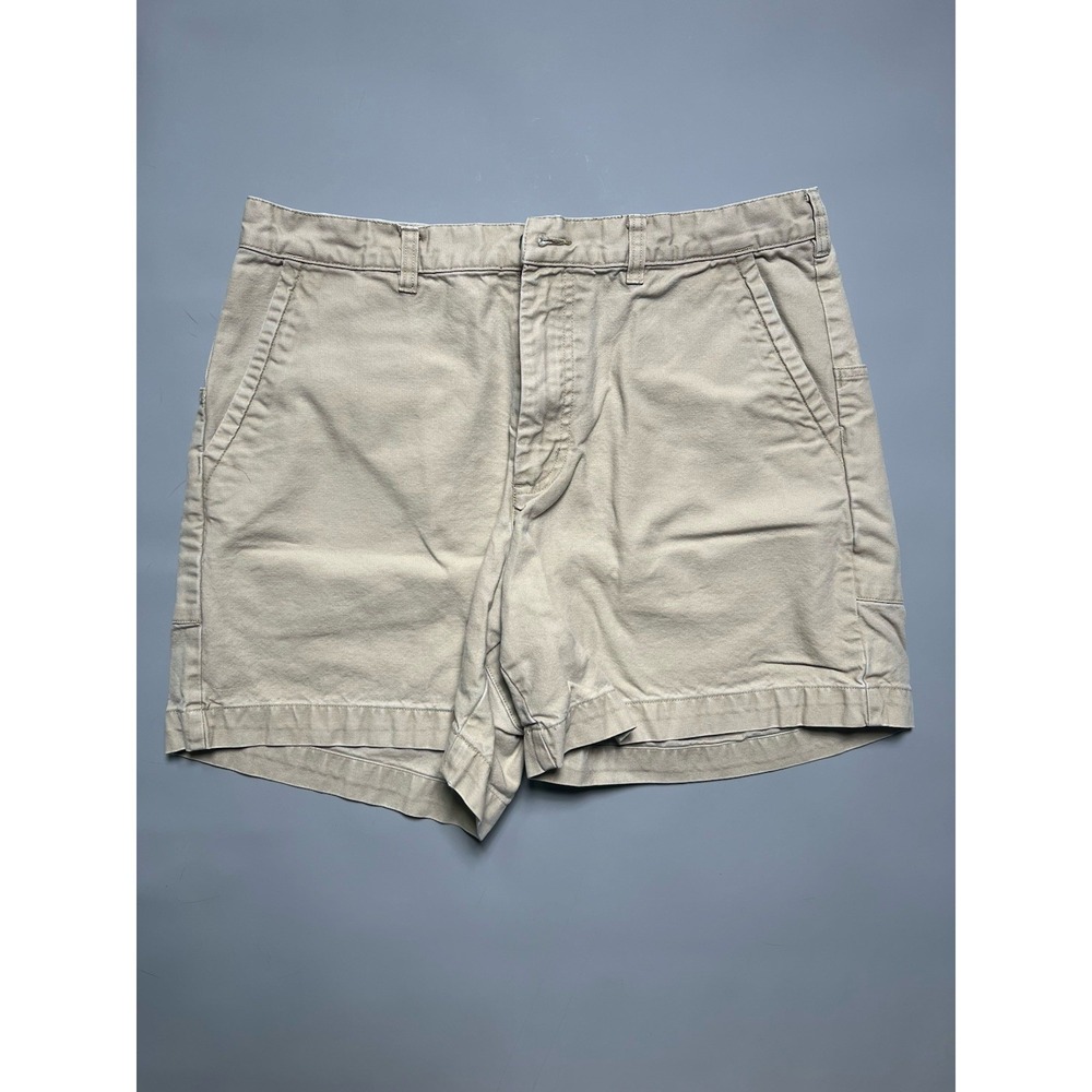Patagonia Heritage Stand Up Men's Beige Organic Cotton Canvas Chino Shorts